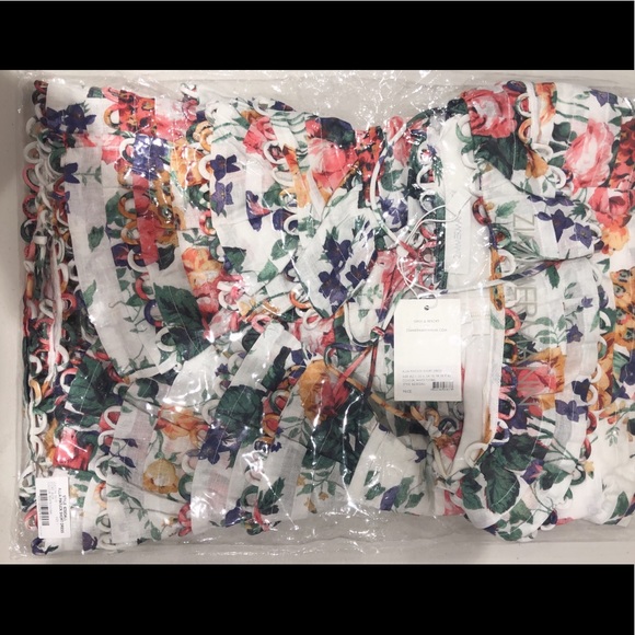 ZIMMERMANN 
Allia floral print mini dress - Picture 6 of 8